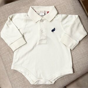 The Beaufort Bonnet Company Cream Polo Bodysuit